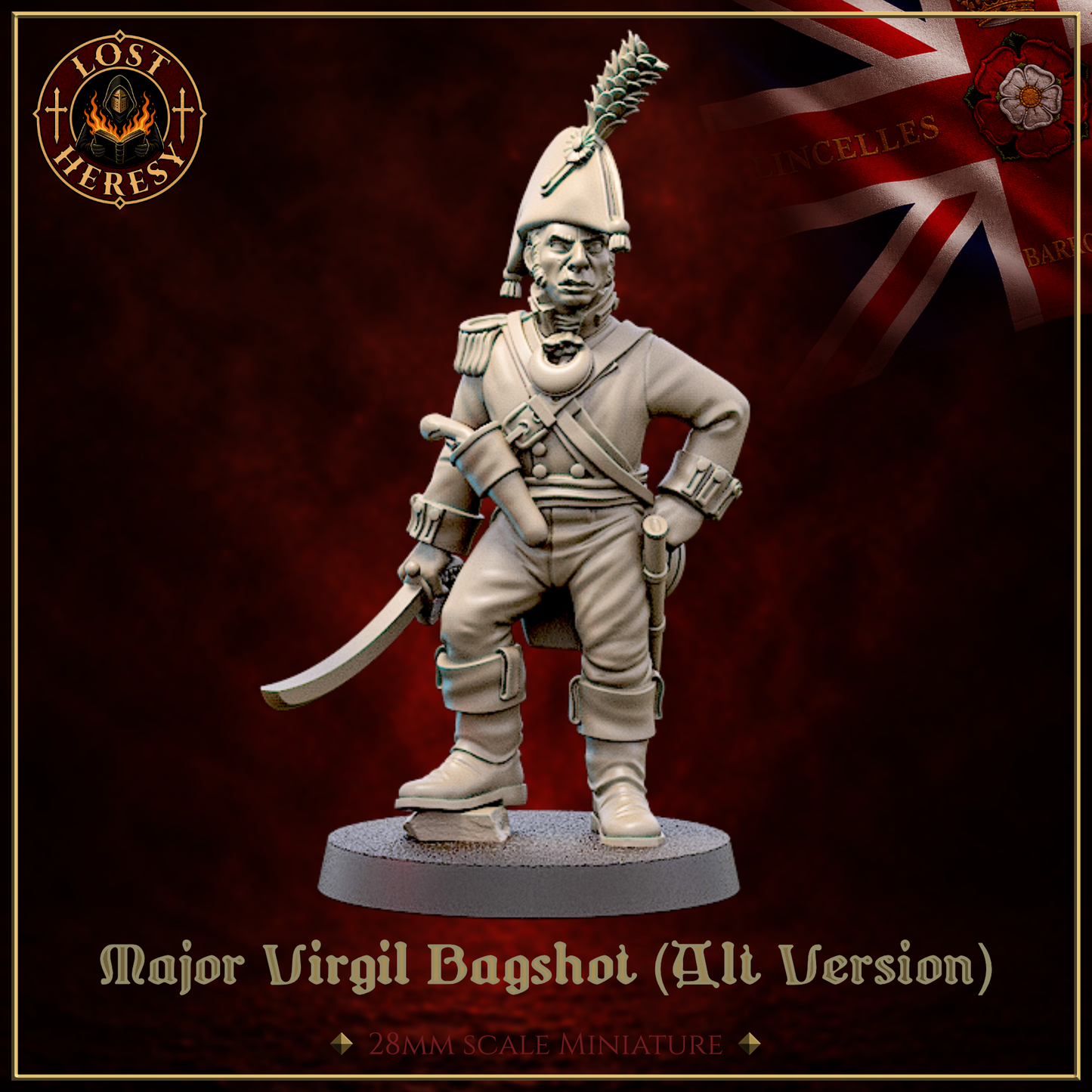 British Gothic Napoleonic Officer