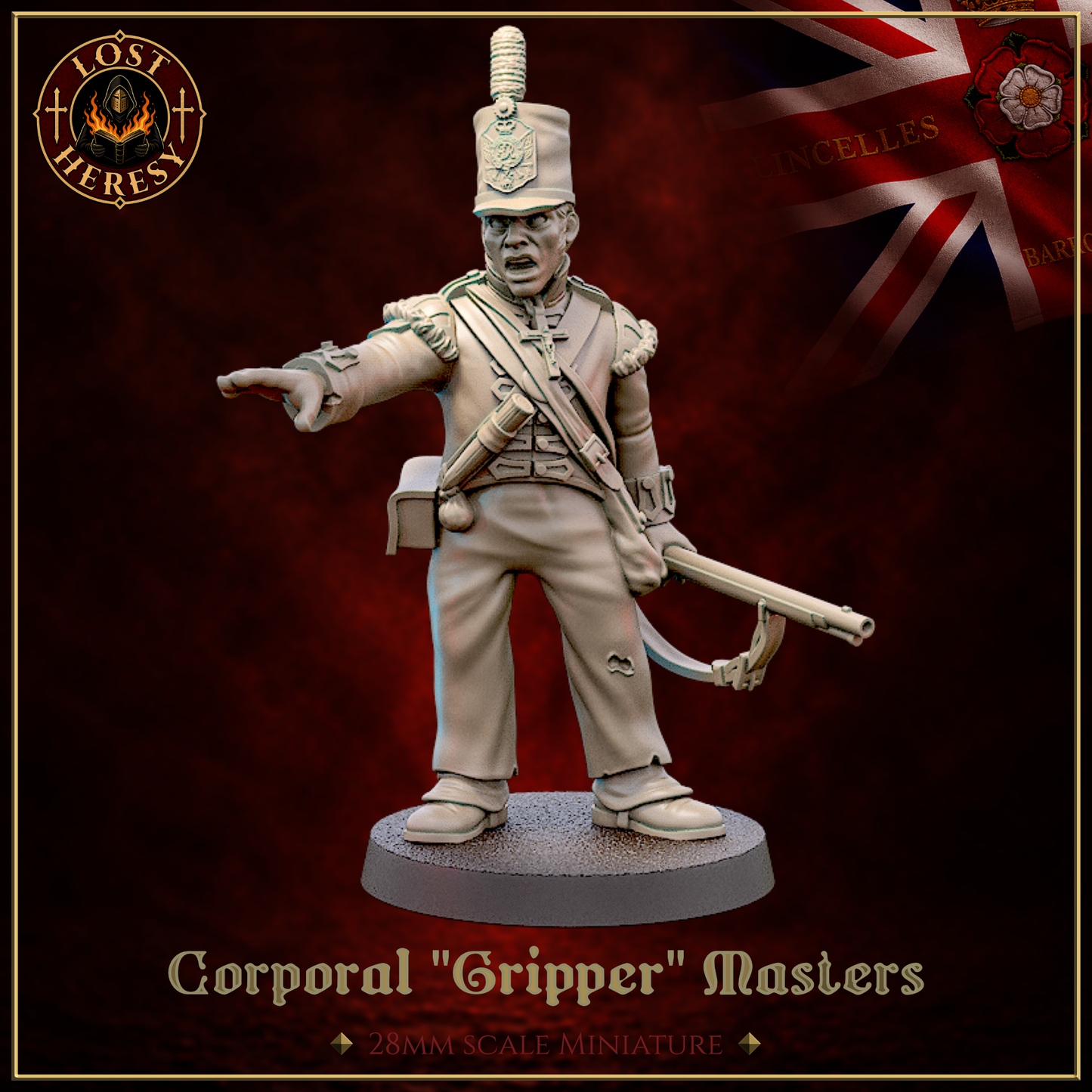 British Gothic Napoleonic Infantry NCO