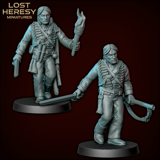 British Gothic Napoleonic British Rifles Officer