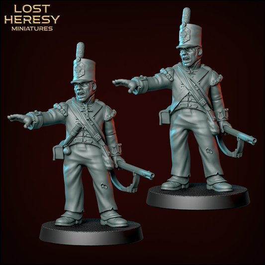 British Gothic Napoleonic Infantry NCO