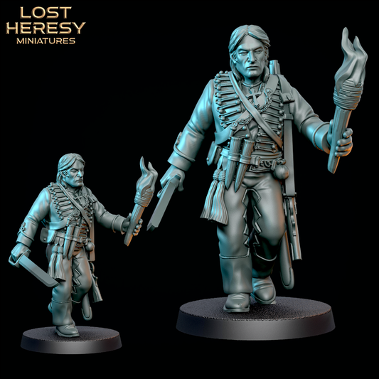Gothic Napoleonic British Rifles Officer