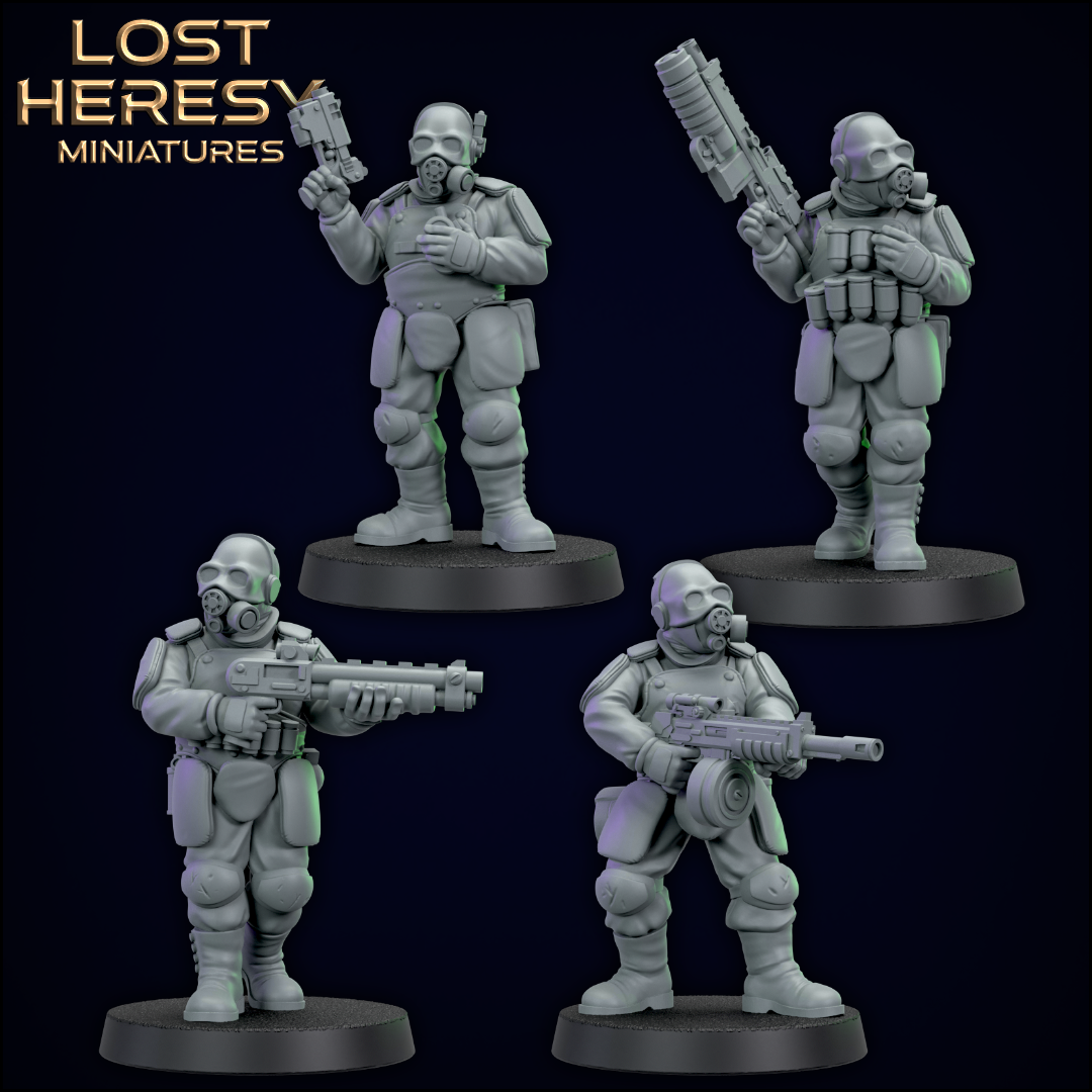 Collaborator Command – Lost Heresy Miniatures