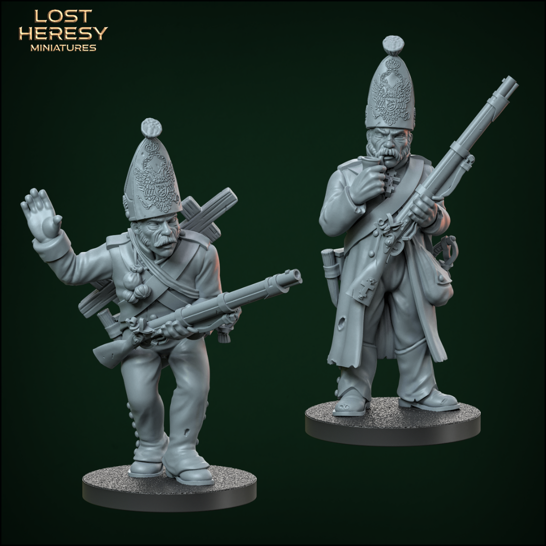 Russian Gothic Napoleonic Grenadiers