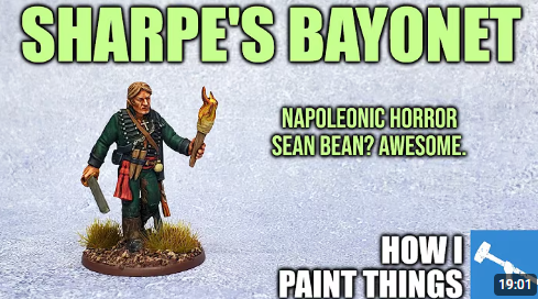 Load video: Sonic Sledgehammer does a great painting tutorial on our 95th Rifles Officer