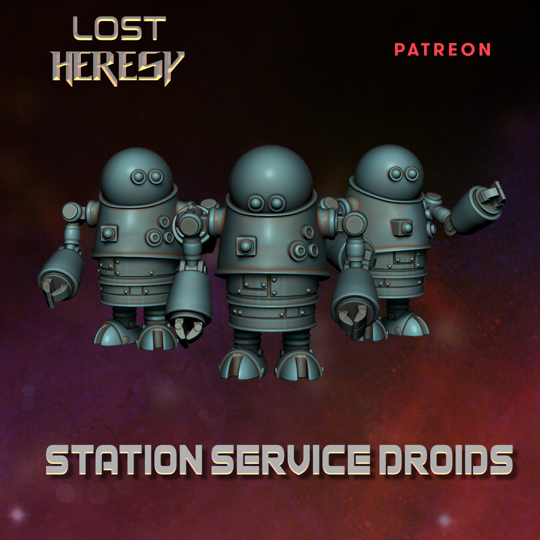 Station Service Droids